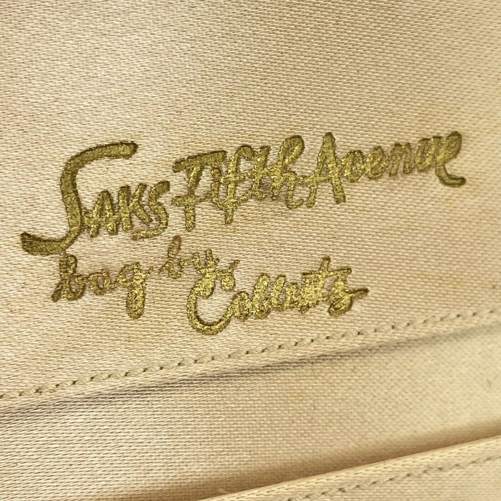 Saks Fifth Avenue by Coblentz Vintage Silk Clutch - Picture 7 of 10